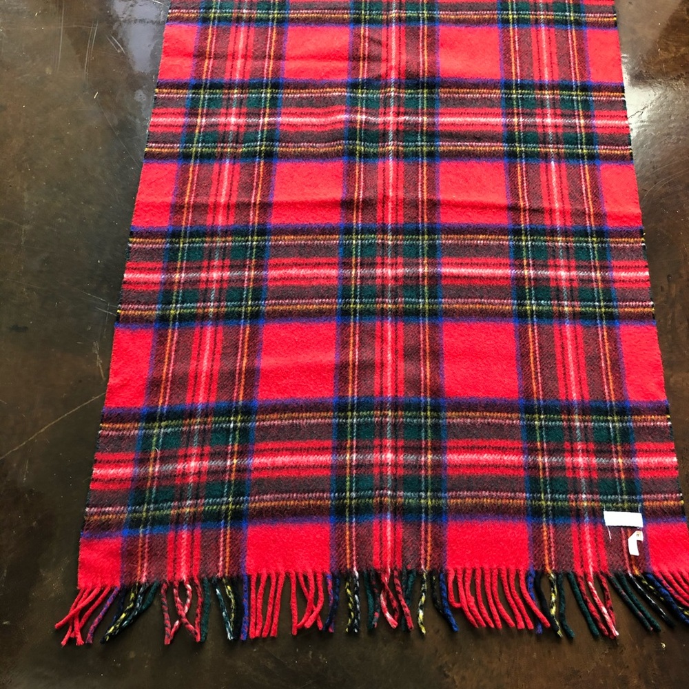 Kinloch Anderson 100% Scotland Wool Blanket Throw